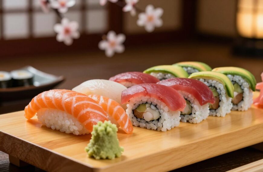 Ile kcal ma sushi