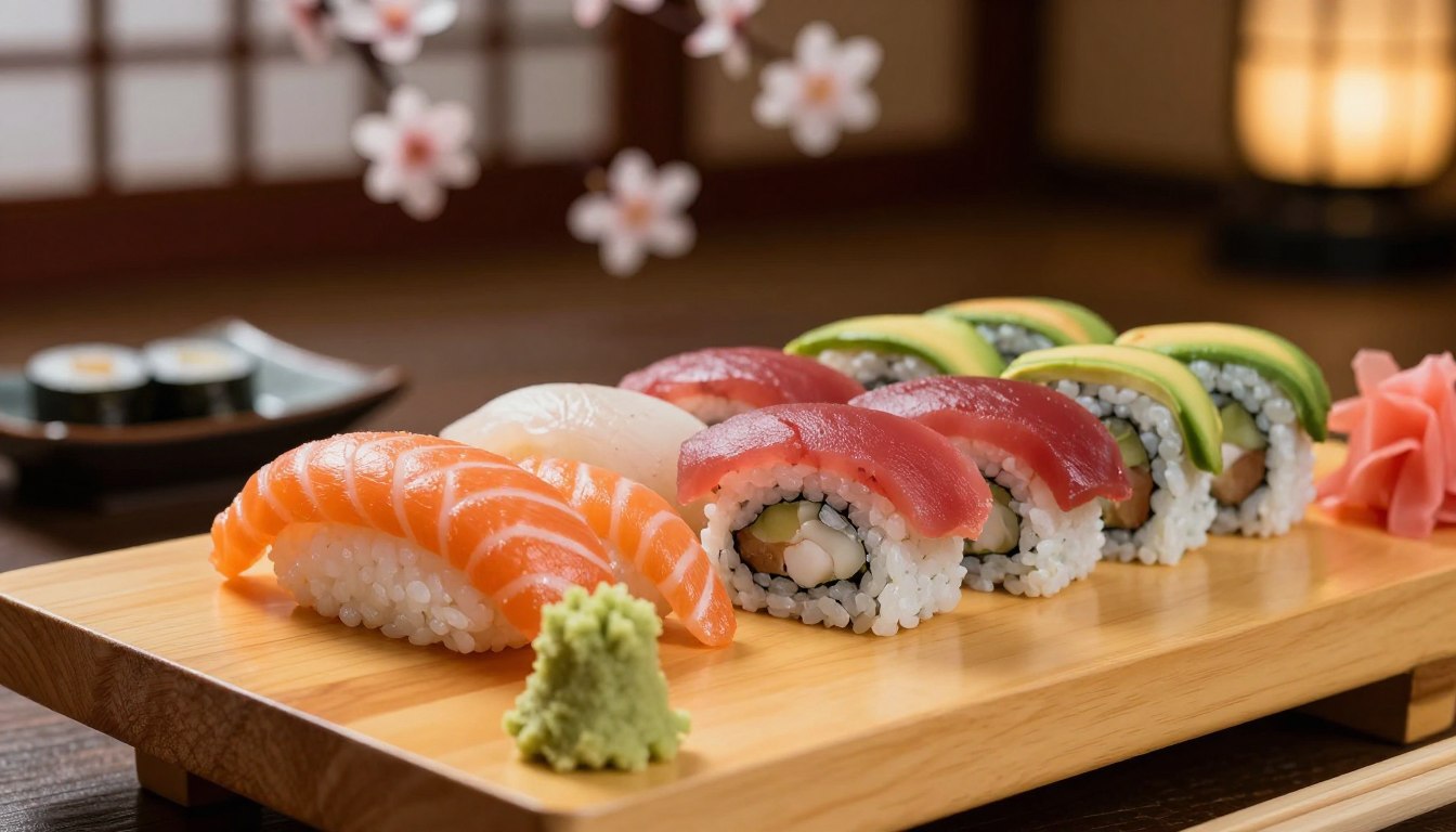 Ile kcal ma sushi
