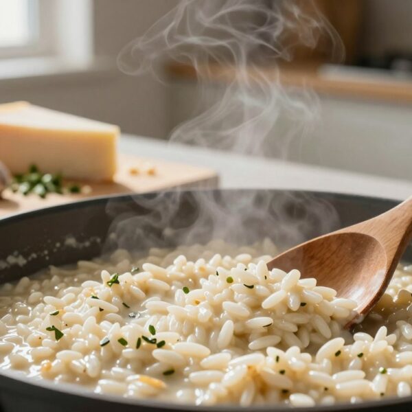 Jak ugotować ryż do risotto, aby danie było kremowe, a ziarna sprężyste