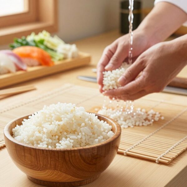 Jak ugotować ryż do sushi, żeby nie był ani zbyt twardy, ani rozgotowany