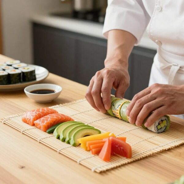 Jak zacząć robić sushi – przygotowanie składników i pierwszych rolek krok po kroku