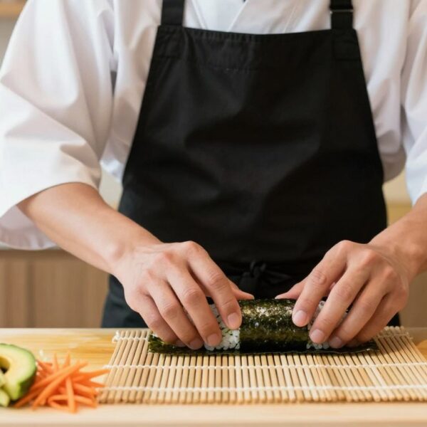 Jak zawijać sushi, żeby rolki były zwarte, równe i nie rozpadały się