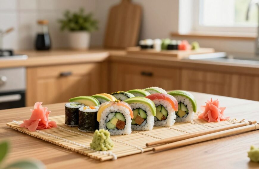 Jak zrobić sushi w domu – prosty przepis bez specjalistycznego sprzętu