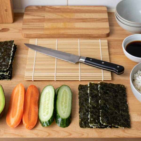 Co potrzebne do sushi – składniki, akcesoria i produkty na początek