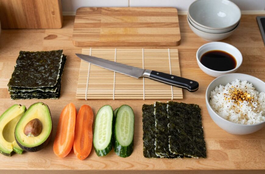 Co potrzebne do sushi