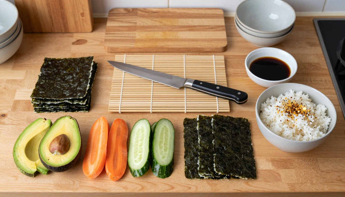 Co potrzebne do sushi
