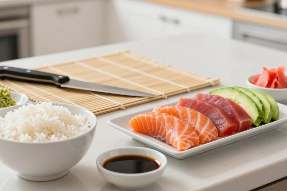 Czego potrzeba do sushi