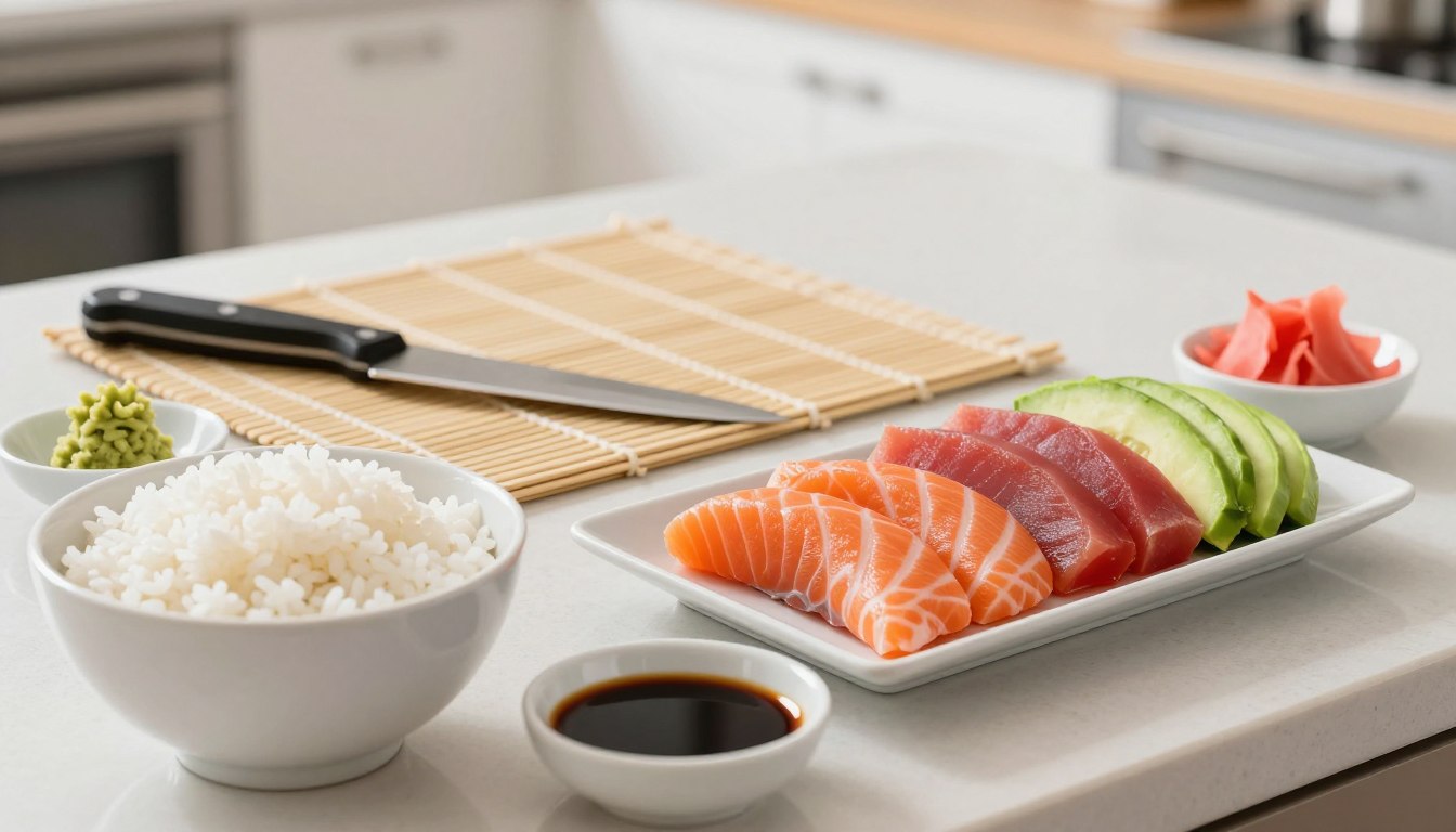 Czego potrzeba do sushi