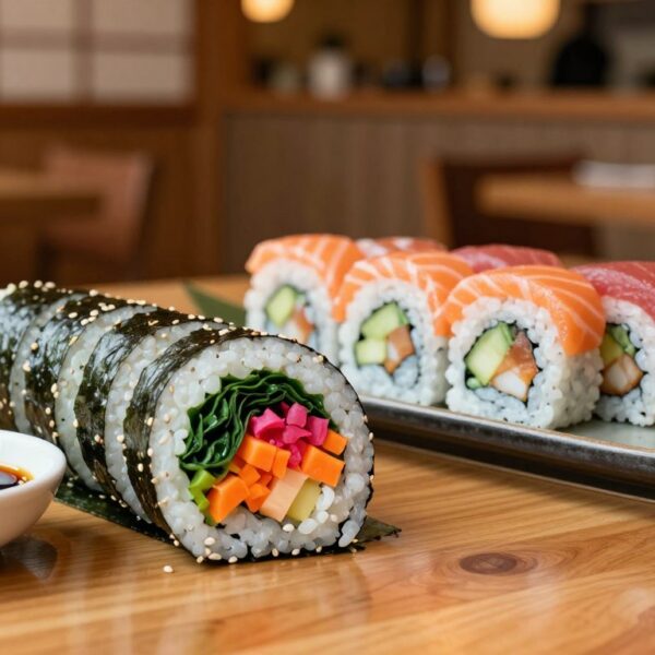 Czym się różni kimbap od sushi – składniki, sposób przygotowania i najważniejsze różnice