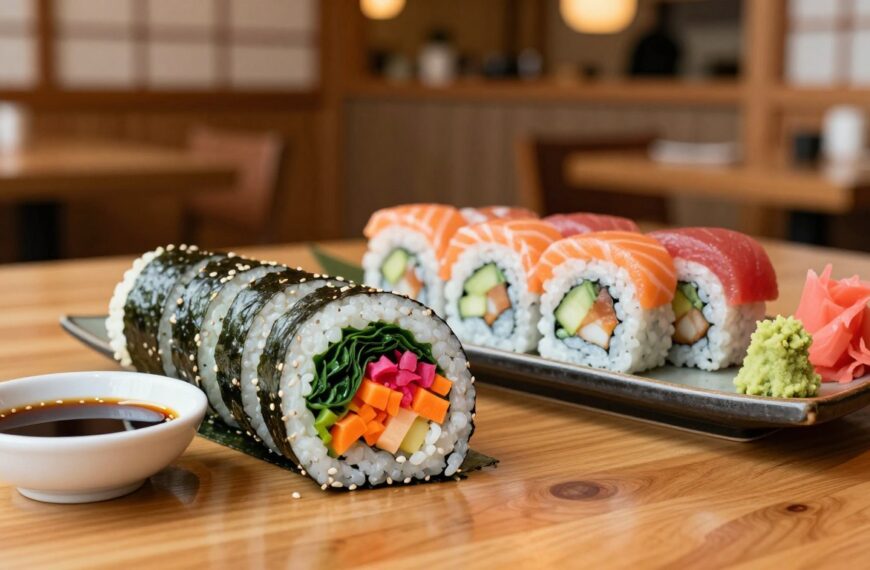 Czym się różni kimbap od sushi