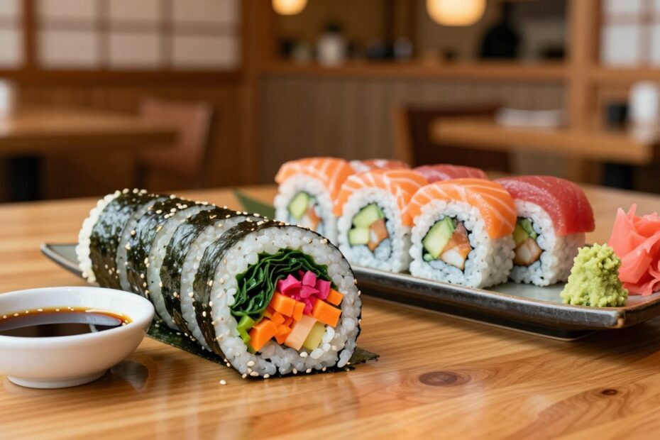 Czym się różni kimbap od sushi