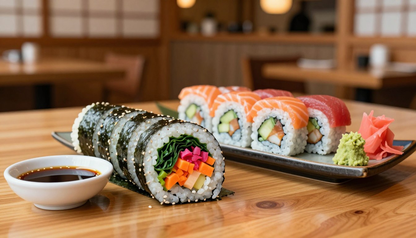 Czym się różni kimbap od sushi
