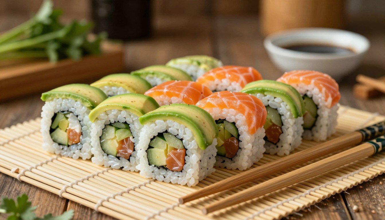Domowe sushi z czym