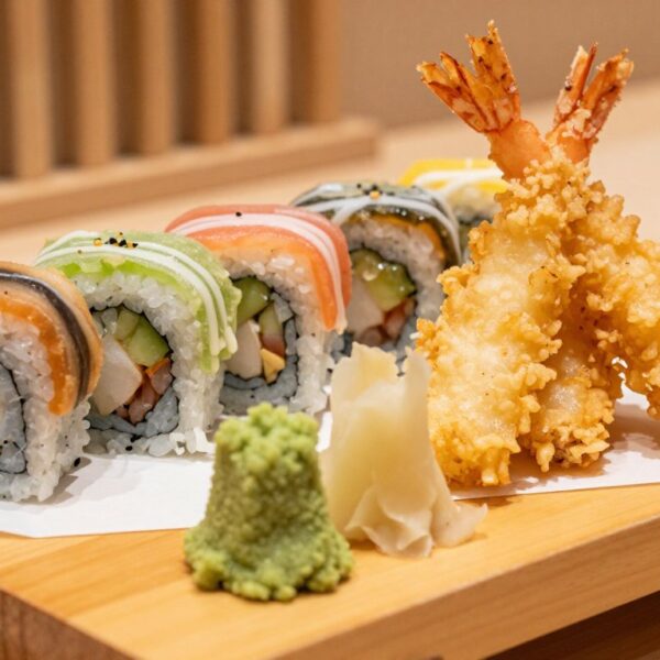 Ile kalorii ma sushi w tempurze – dlaczego jest bardziej kaloryczne od klasycznych rolek?