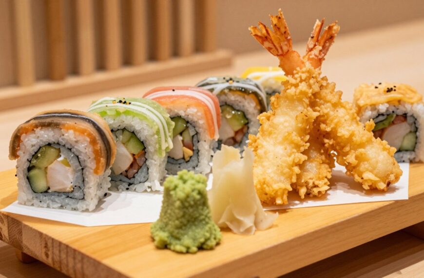 Ile kalorii ma sushi w tempurze