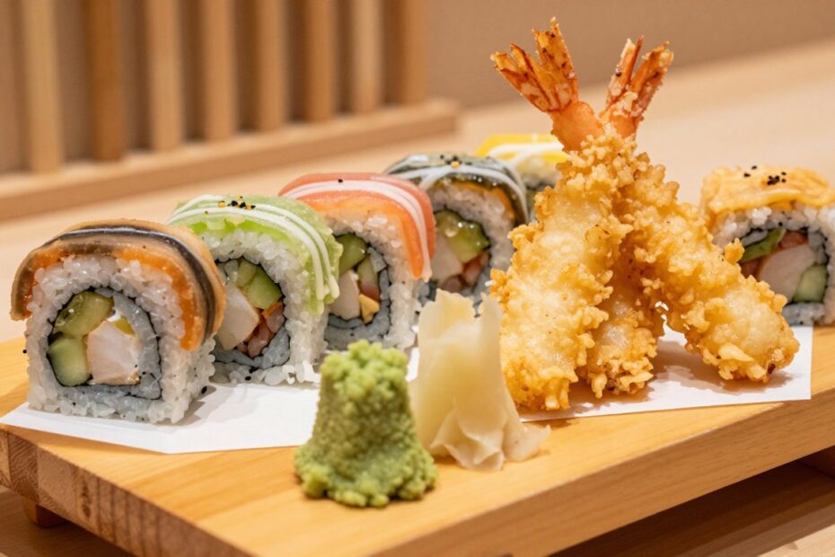Ile kalorii ma sushi w tempurze