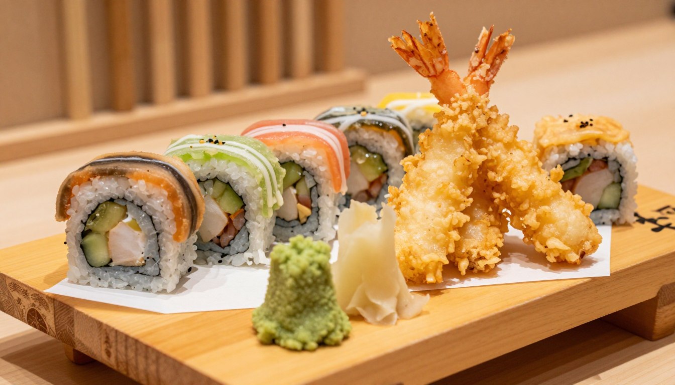 Ile kalorii ma sushi w tempurze
