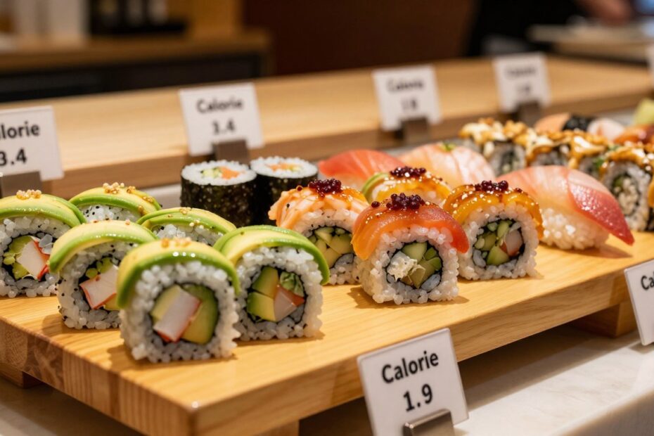 Ile kcal ma rolka sushi