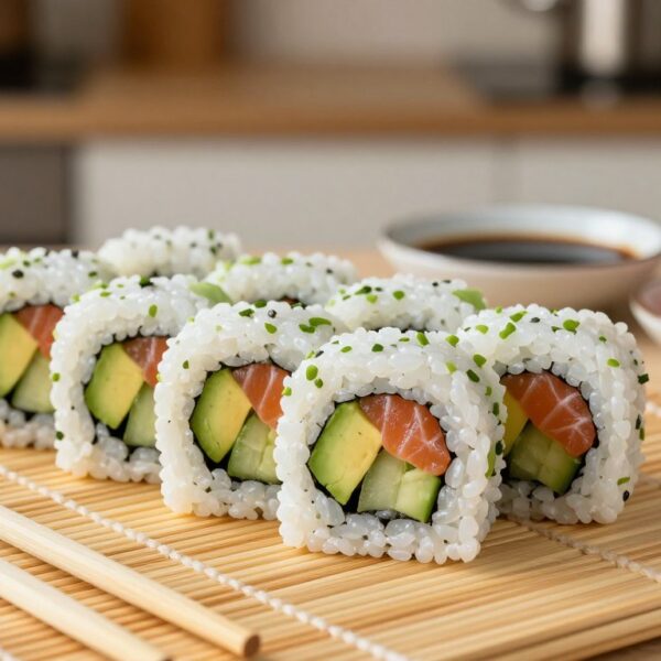 Ile ryżu do sushi – ile przygotować na jedną rolkę i cały domowy zestaw?