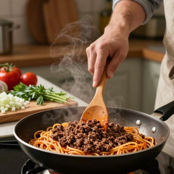 Ile smażyć mięso mielone do spaghetti – jak przygotować je do aromatycznego sosu?