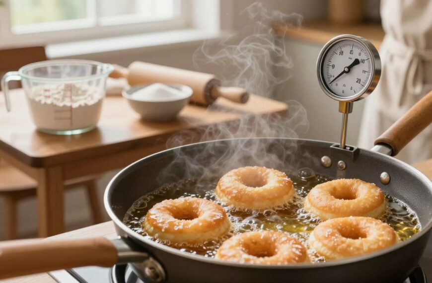 Ile smażyć pączki – właściwa temperatura i czas smażenia
