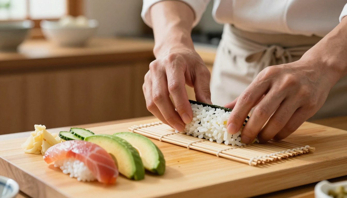Jak zawijać sushi bez maty