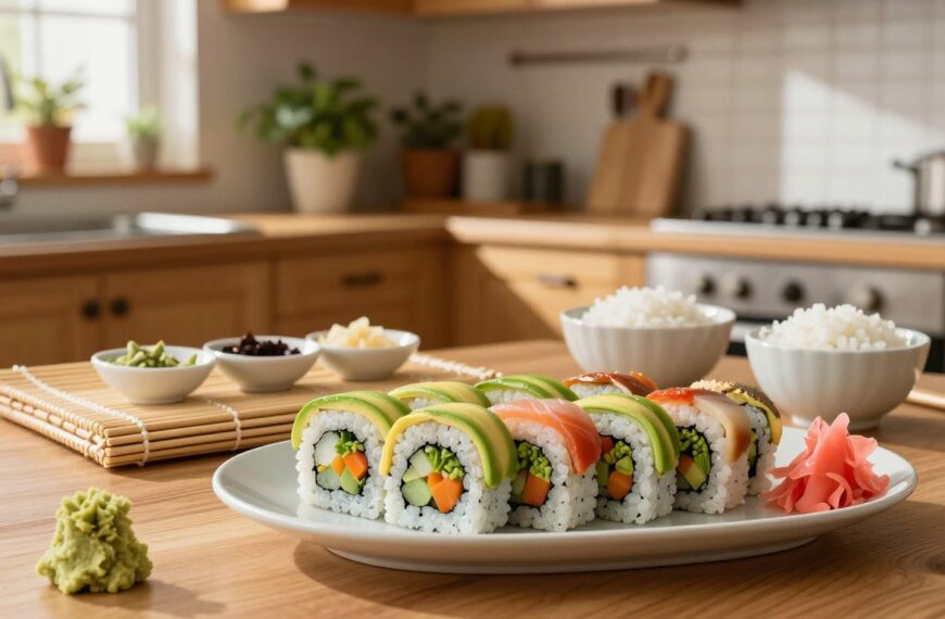 Jak zrobić domowe sushi – prosty sposób na efektowne rolki we własnej kuchni