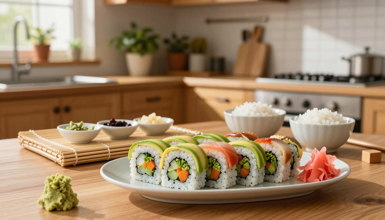 Jak zrobić domowe sushi