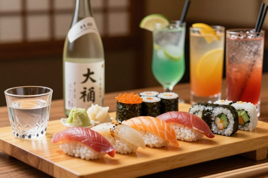 Jaki alkohol do sushi