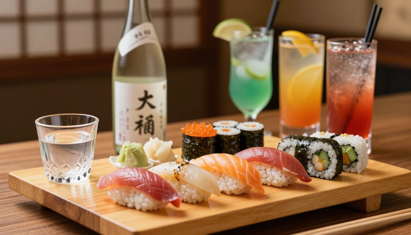 Jaki alkohol do sushi
