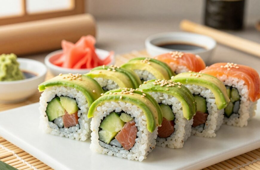 Jakie składniki do sushi
