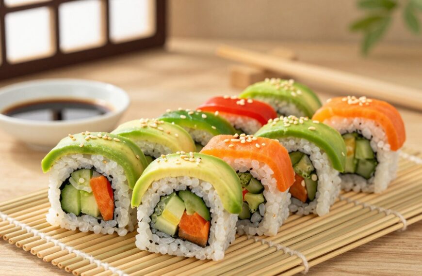 Jakie warzywa do sushi